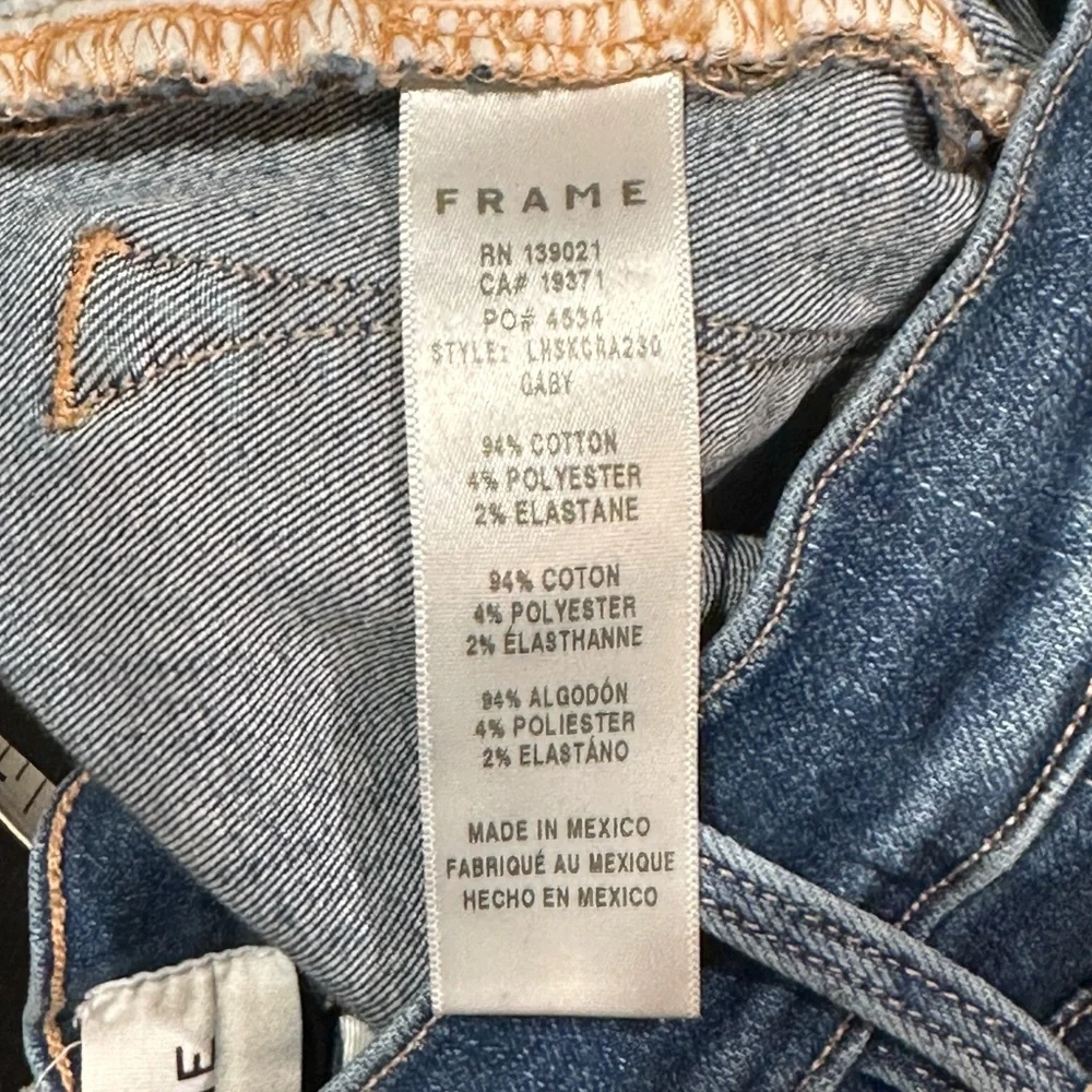 Frame High Rise Skinny Jeans - Picture 5 of 5